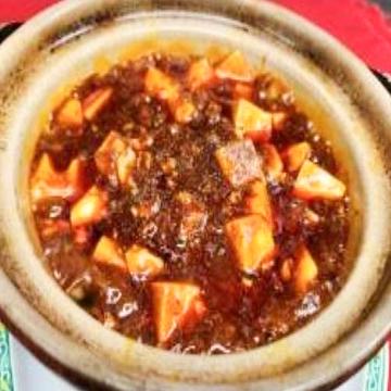 土鍋麻婆豆腐