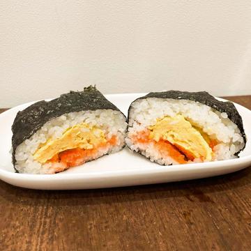 だし巻き明太おむすび