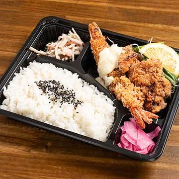 からあげ2個＆大海老フライ弁当