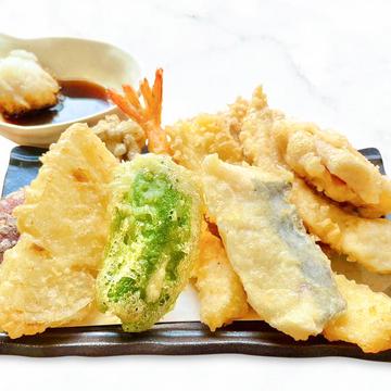 天ぷら盛り合わせ10品