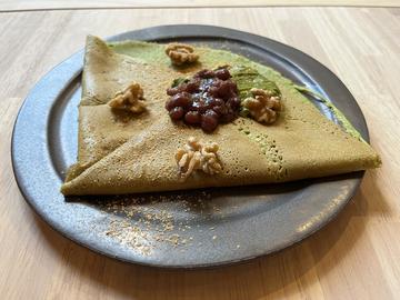 抹茶あずきクレープ 抗菌・抗ウィルス効果