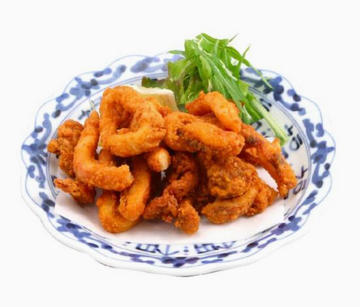 イカゲソから揚げ