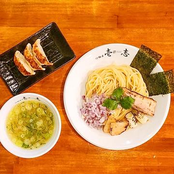 炙り葱塩付けそば  餃子セット(3個)