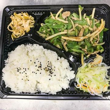 牛肉とピーマン炒めお弁当