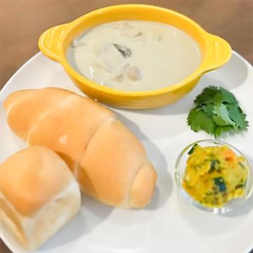 グリーンカレー 塩パン&プレーンCUBE(ルー250g)