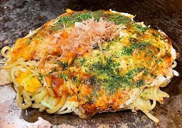 豚・イカモダン(そば入り)