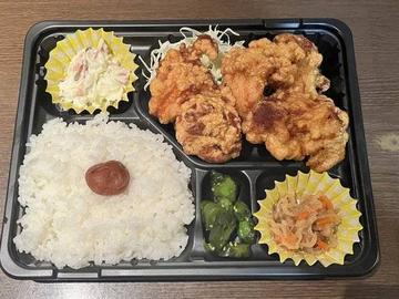 ラーメン屋の唐揚げ弁当