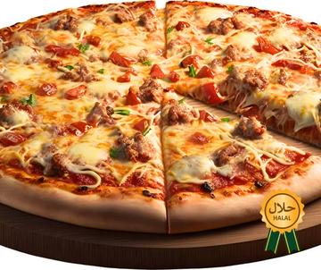 ナンピザ Nan pizza