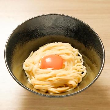 濃厚卵の釜玉油そば