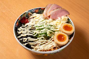 背徳の特製牛脂マヨ油そば