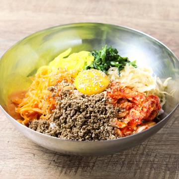 チーズ明太もちビビンバ