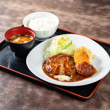 コンボA(ライス・お味噌汁付き)