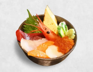 海鮮丼 / Kaisen Don (Assorted Seafood Bowl)