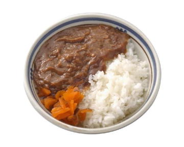 カレー丼(ミニ)とお蕎麦(温)のセット
