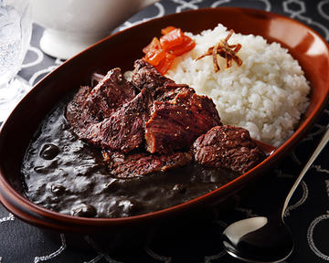 熟成ハラミステーキ100g 黒カレー