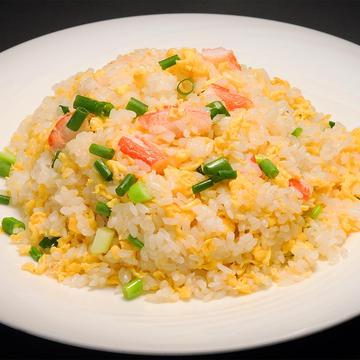 カニネギチャーハン