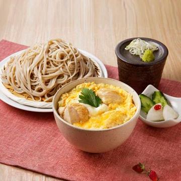 親子丼ミニそばセット※漬物は付きません