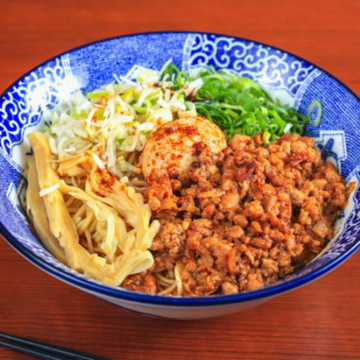 まぜそば(味玉) Mixed Soba (With Seasoned Egg)