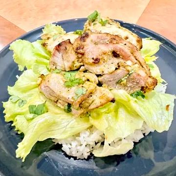 マライティッカ丼/malai tikka bowl