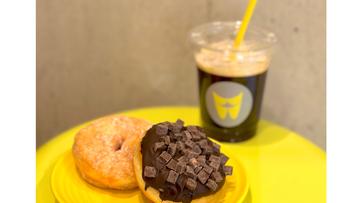 【Wコンボ】コーヒー+ドーナツ2種