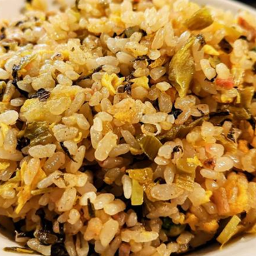 高菜チャーハン 高菜炒