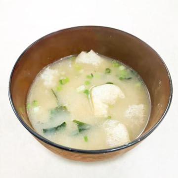 南関あげのお味噌汁 Nankan fried miso soup