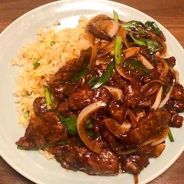 牛肉かけチャーハン