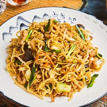 上海やきそば Shanghai-Style Yakisoba