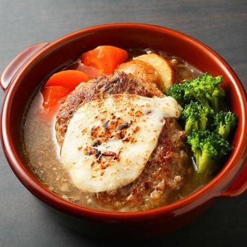 スパイスカレーdeチーズバーグ