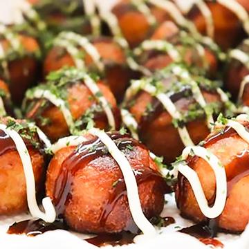 揚げたこ焼き