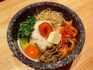 明太バター石焼ビビンバ
