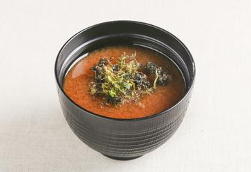出汁香る あおさ海苔の味噌汁