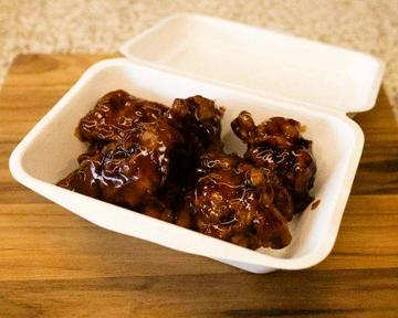 鶏の唐揚げ黒酢ダレ5個入