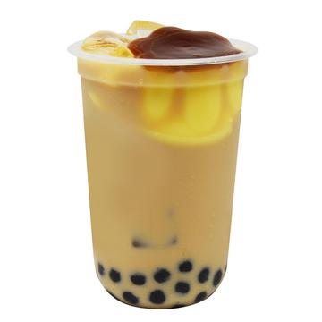 プリンタピオカミルクティー