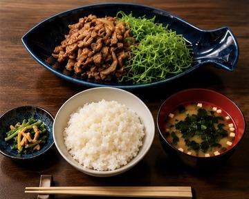 生姜焼き定食