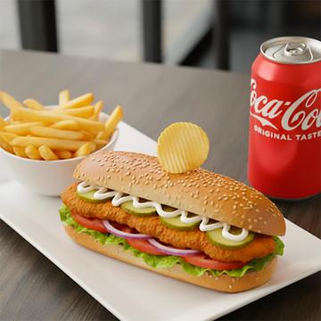 シャミバーガーセット