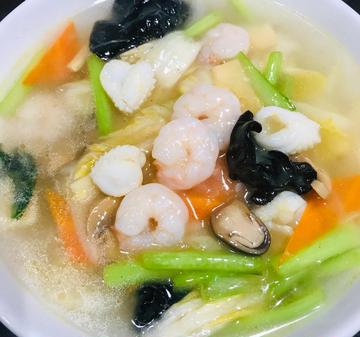 海鮮うま煮そば