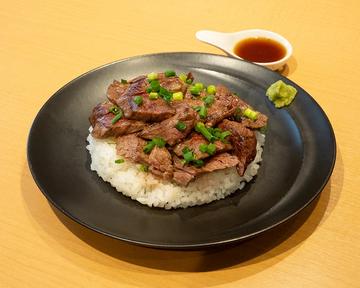 ハラミステーキ丼 US Prime 肉ダブル
