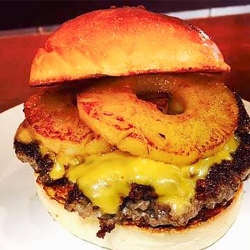 パイナップル2枚チーズバーガー(パティ1枚) DBL Pineapple
