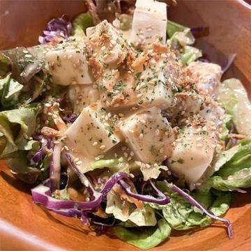 豆腐ごまサラダ