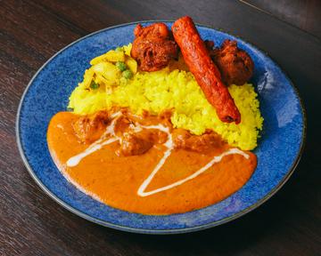 シークケバブ＆チキンティッカーカレーボックス Seekh Kebab ＆ Chicken Tikka Curry Box