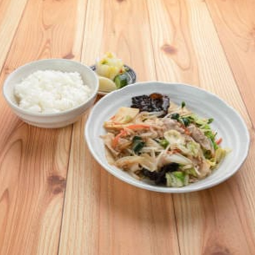 野菜炒め定食