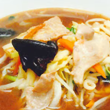 味噌ラーメン/Noodles with miso based soup