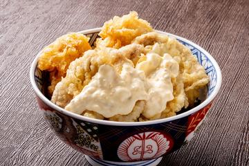 合盛り南蛮天丼(鶏2個豚4枚)