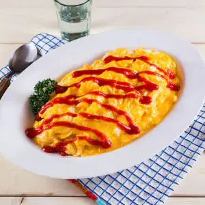 チキンオムライス