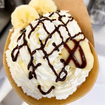 Wクリームチョコバナナ