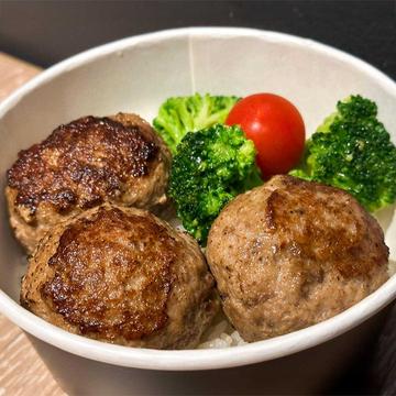ハンバーグ丼(3個入り)・おろしポン酢