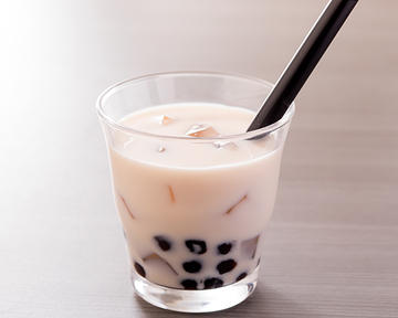 ほうじ茶タピオカミルクラテ Raosted Tea Tapioca Milk Latte
