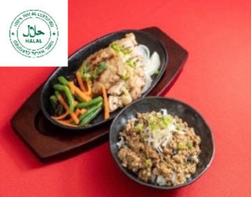 チキン＆バーグ＆ミニチキンそぼろ丼