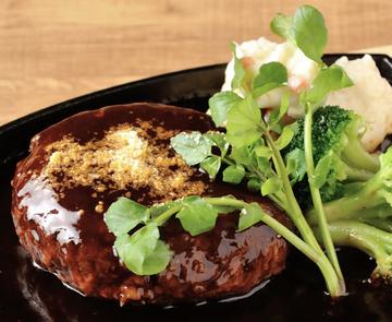 煮込み馬肉ハンバーグ丼【デリバリー専用商品】